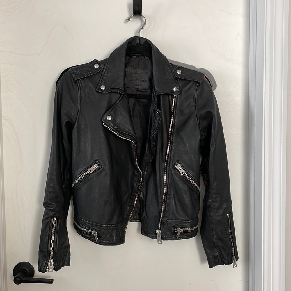All Saints Leather Jacket
